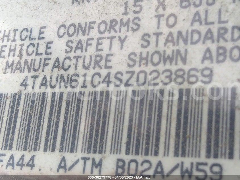 4TAUN61C4SZ023869