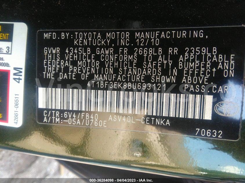 4T1BF3EK8BU693121