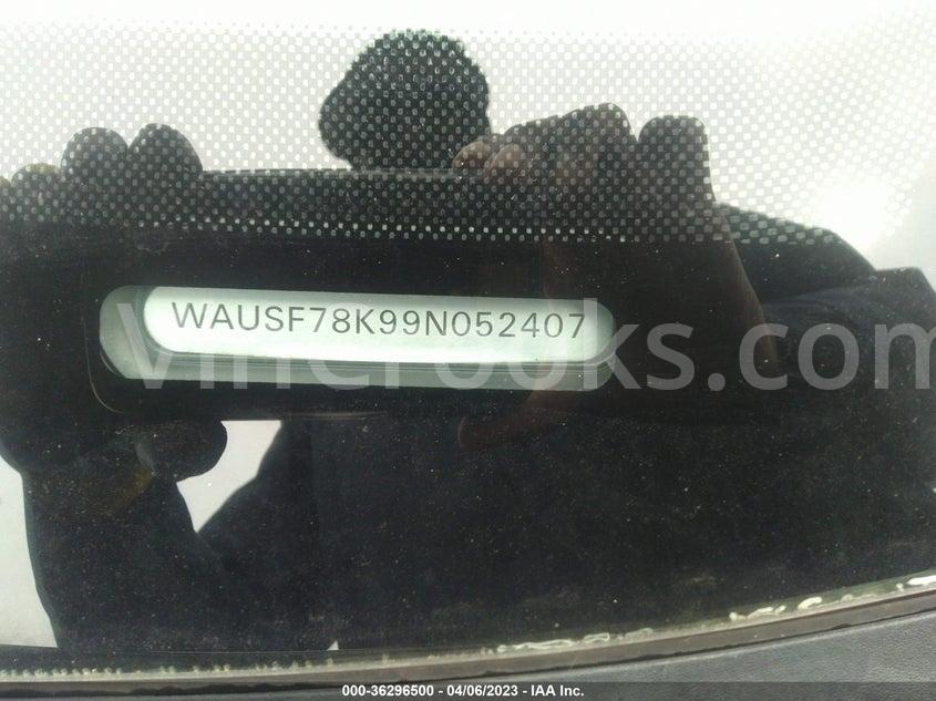 WAUSF78K99N052407