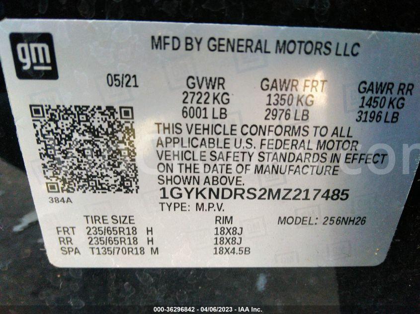 1GYKNDRS2MZ217485