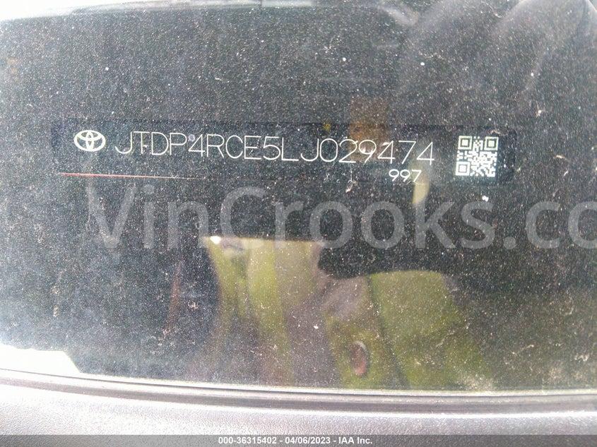 JTDP4RCE5LJ029474