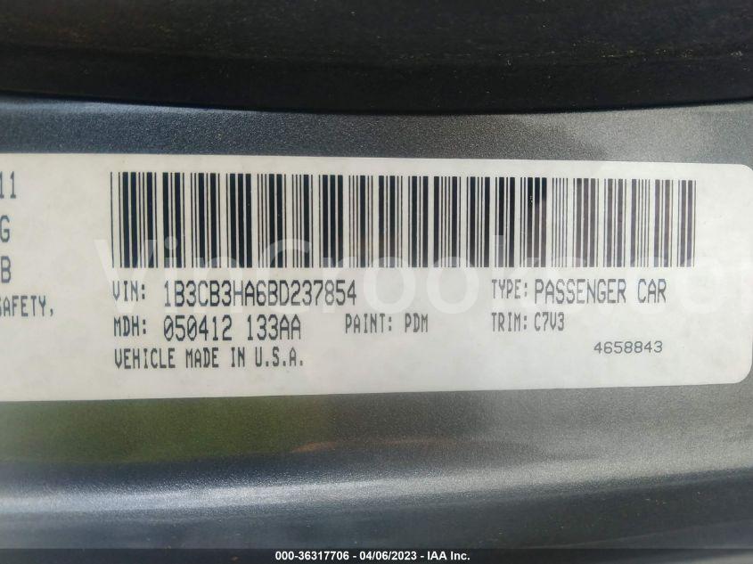 1B3CB3HA6BD237854