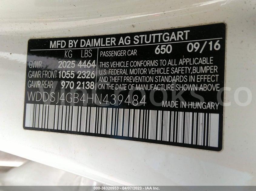 WDDSJ4GB4HN439484