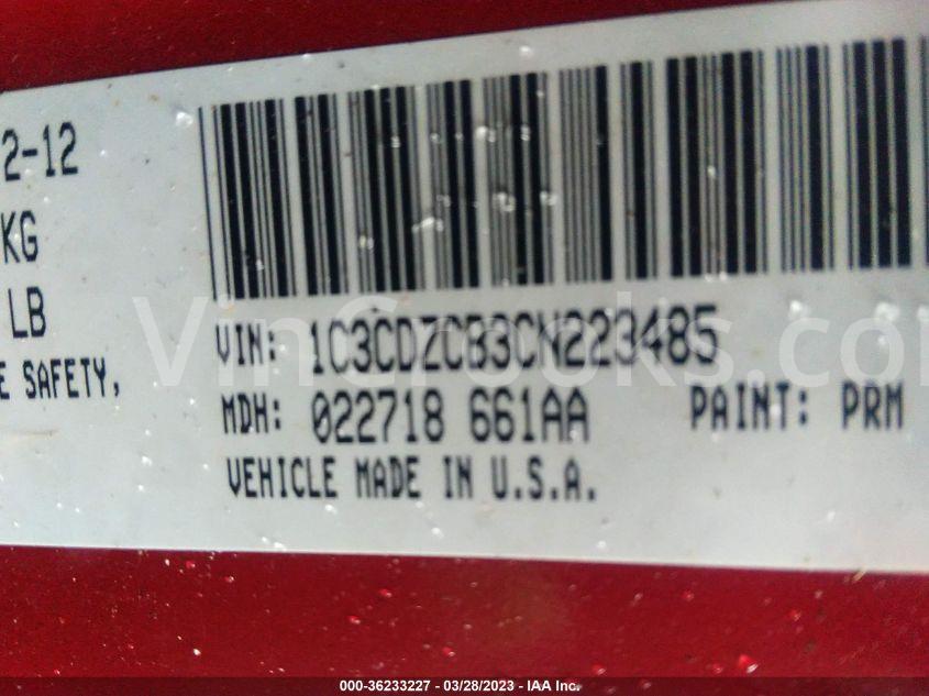 1C3CDZCB3CN223485