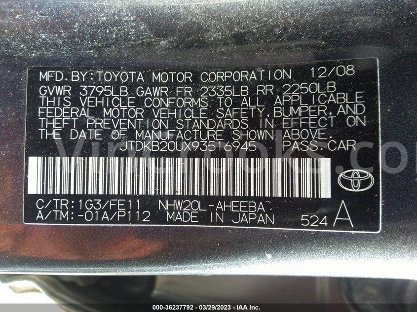 JTDKB20UX93516945