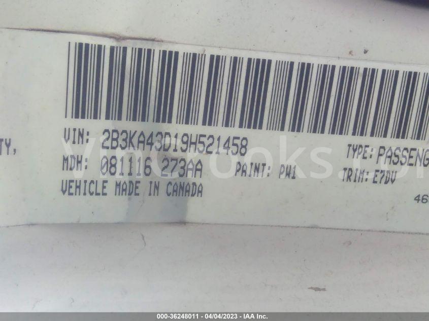 2B3KA43D19H521458