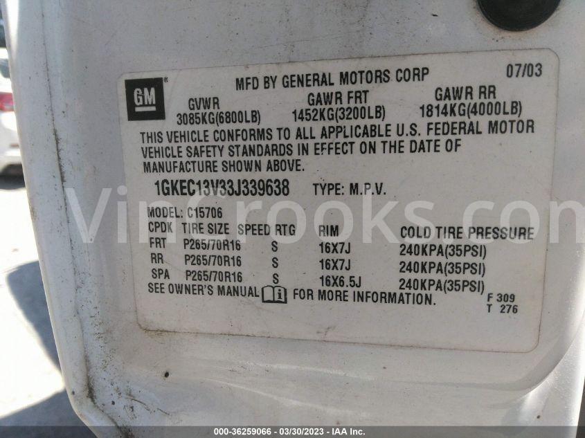 1GKEC13V33J339638