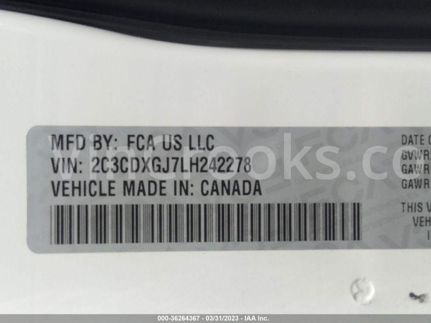 2C3CDXGJ7LH242278