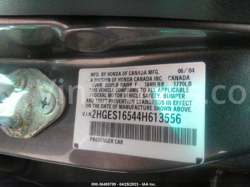 2HGES16544H613556