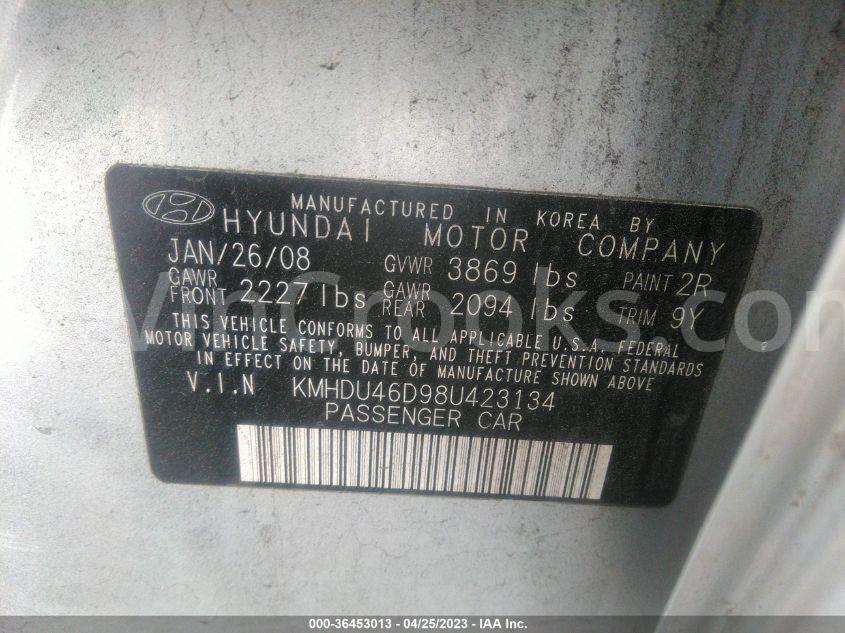 KMHDU46D98U423134