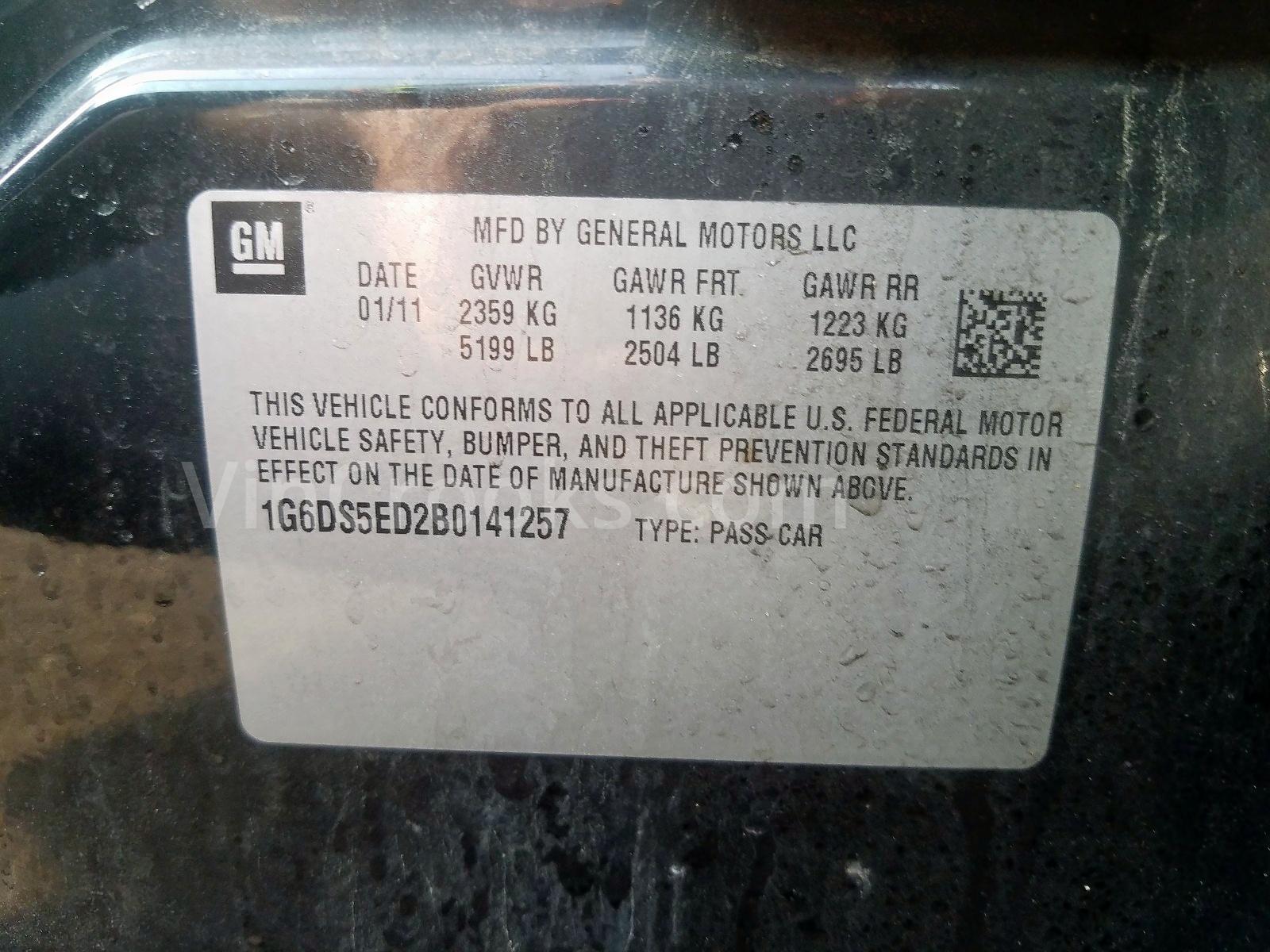 1G6DS5ED2B0141257