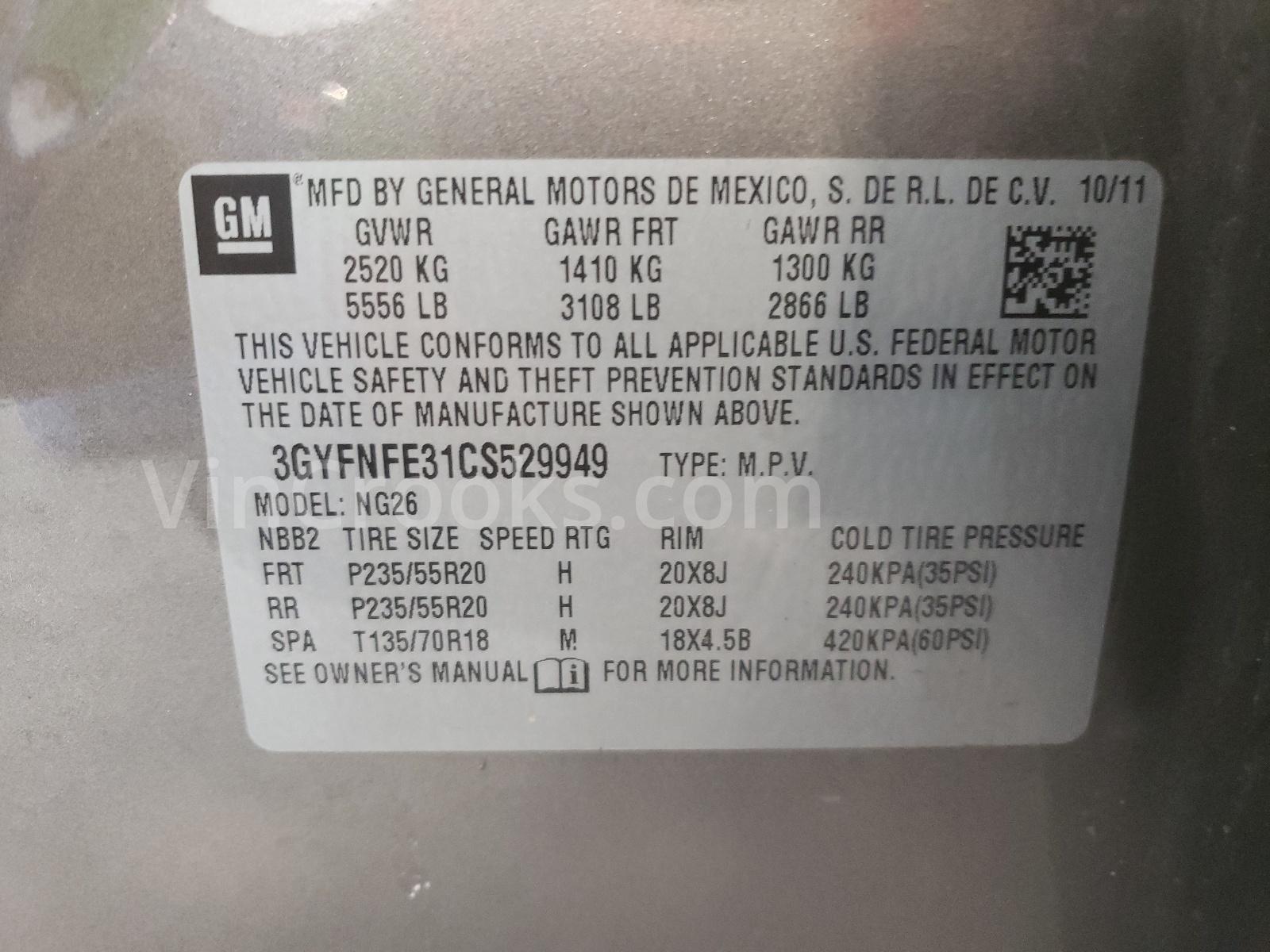 3GYFNFE31CS529949