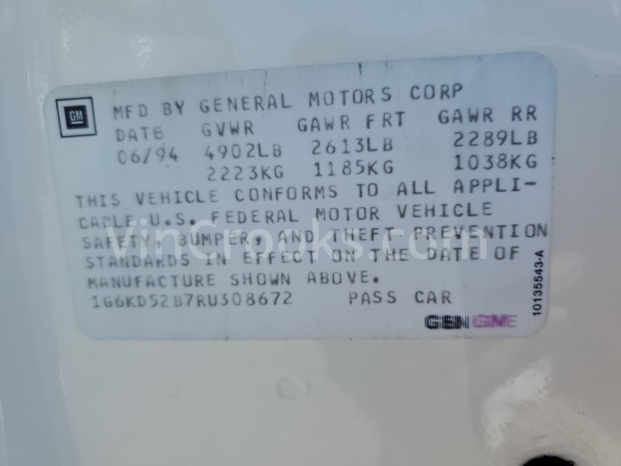 1G6KD52B7RU308672