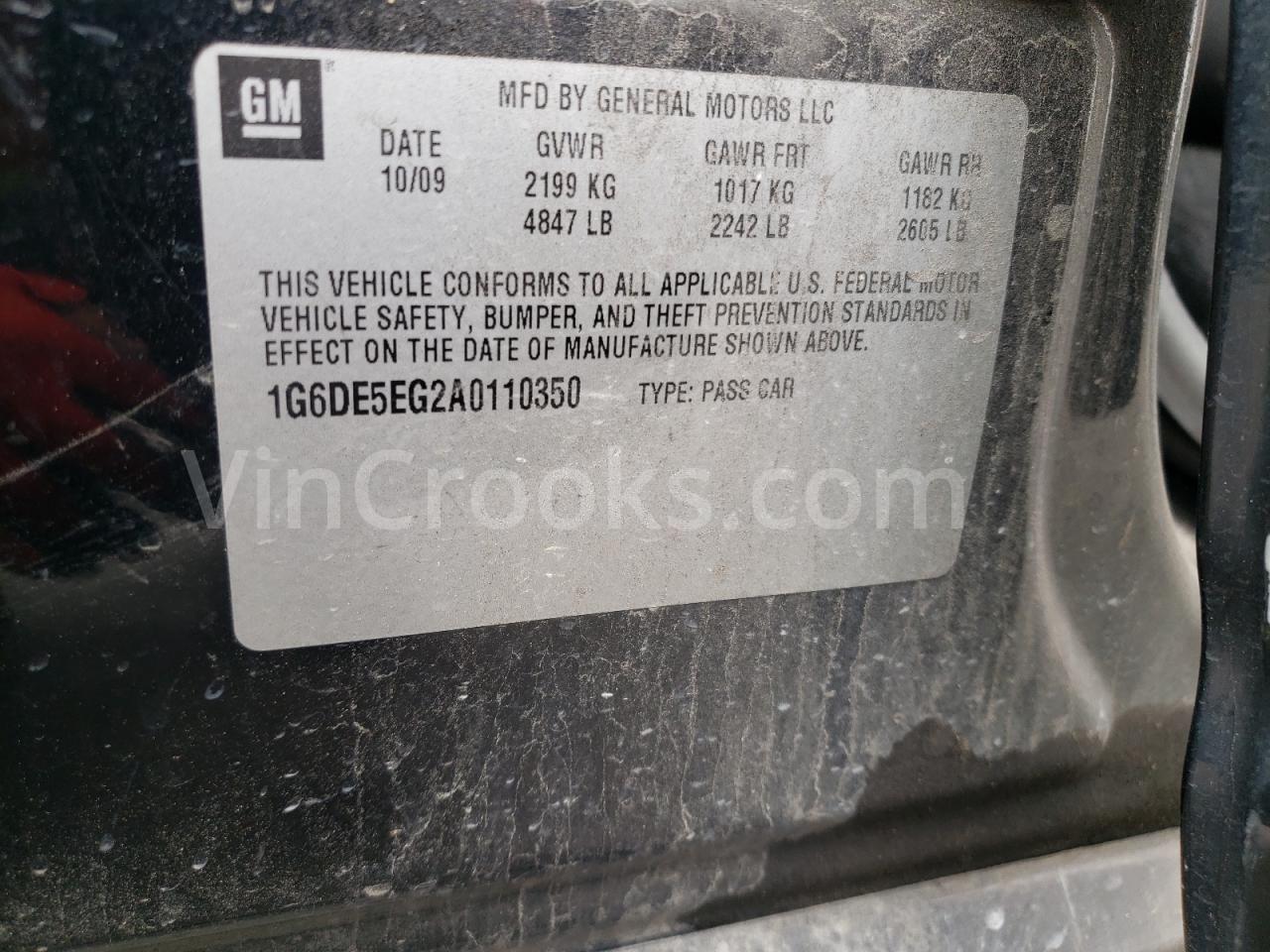 1G6DE5EG2A0110350
