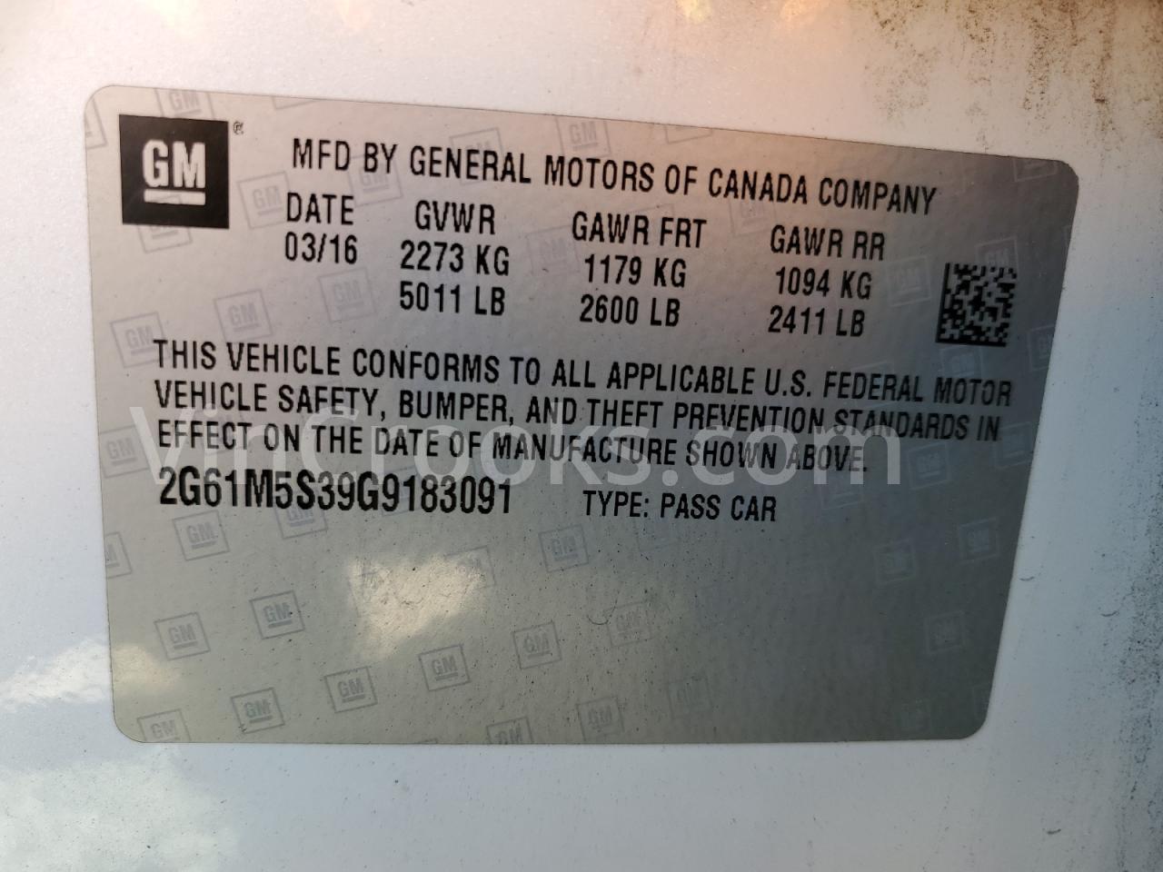 2G61M5S39G9183091