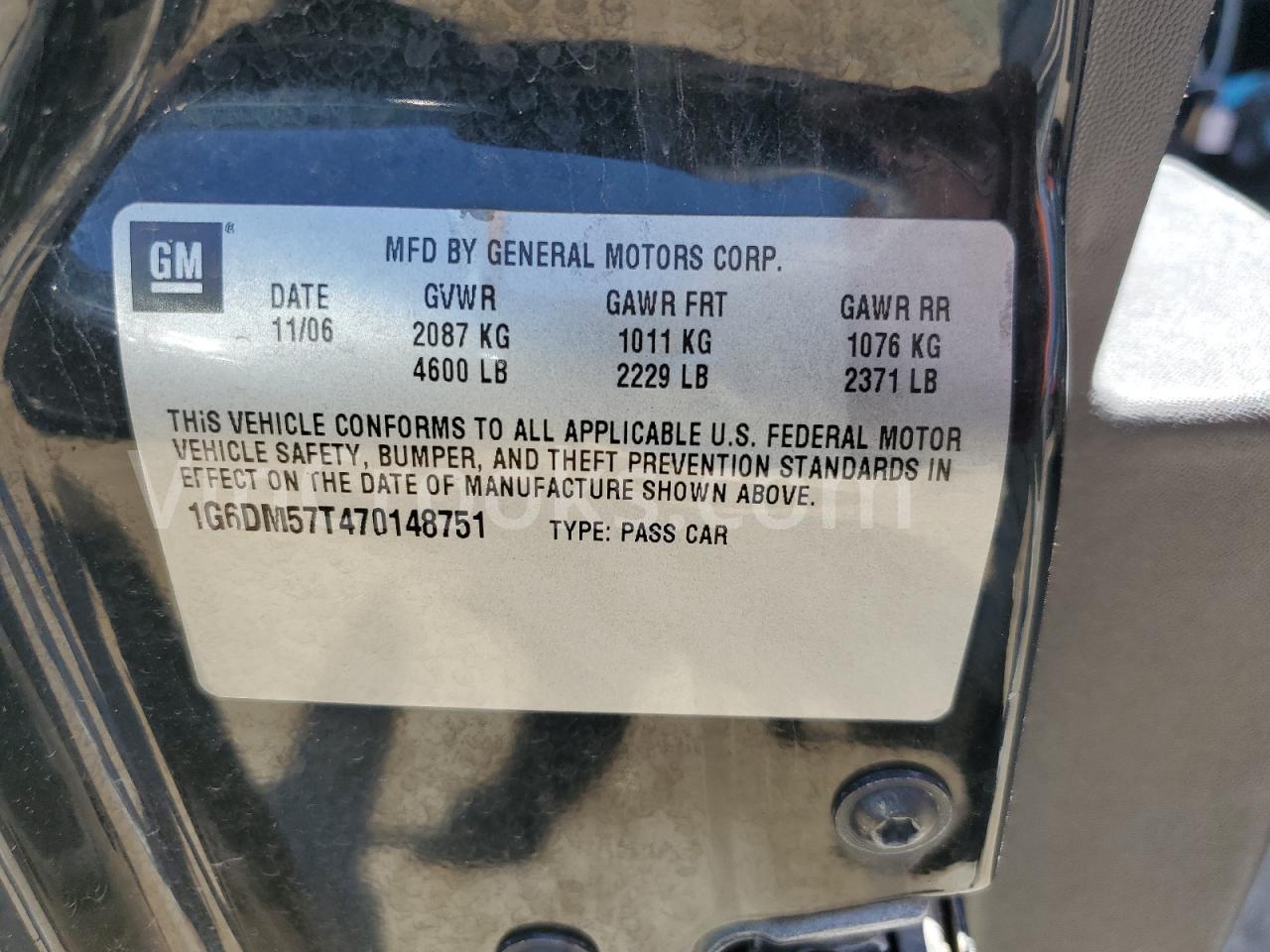 1G6DM57T470148751