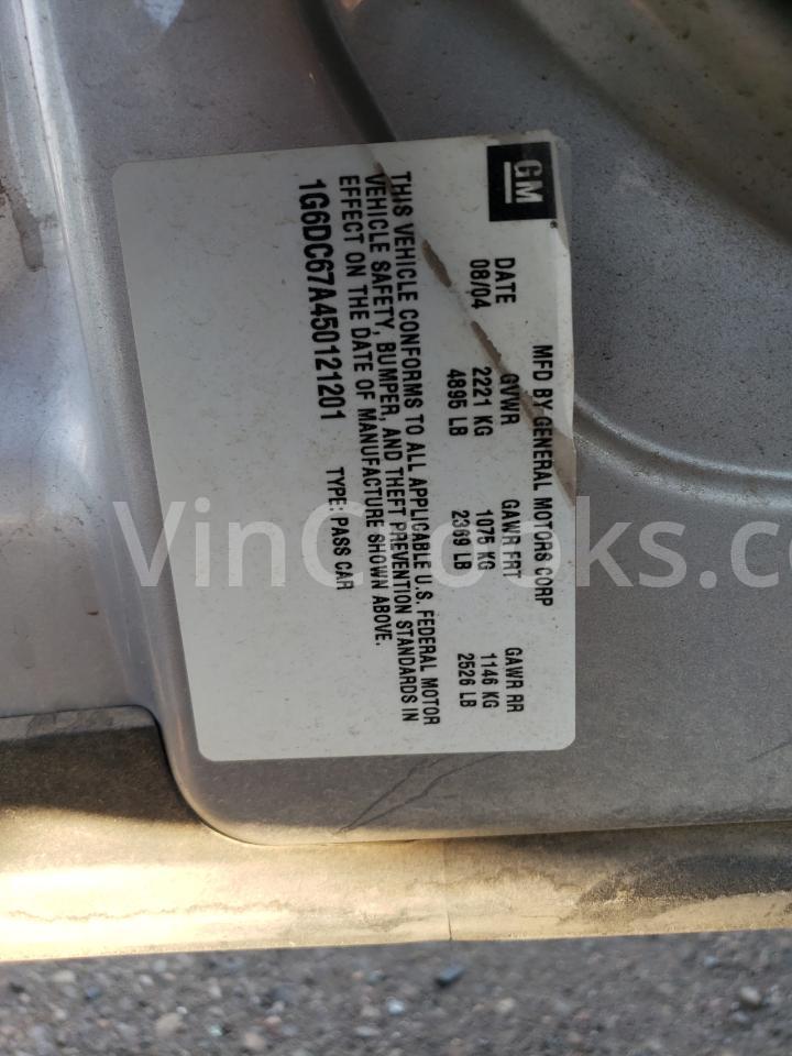 1G6DC67A450121201
