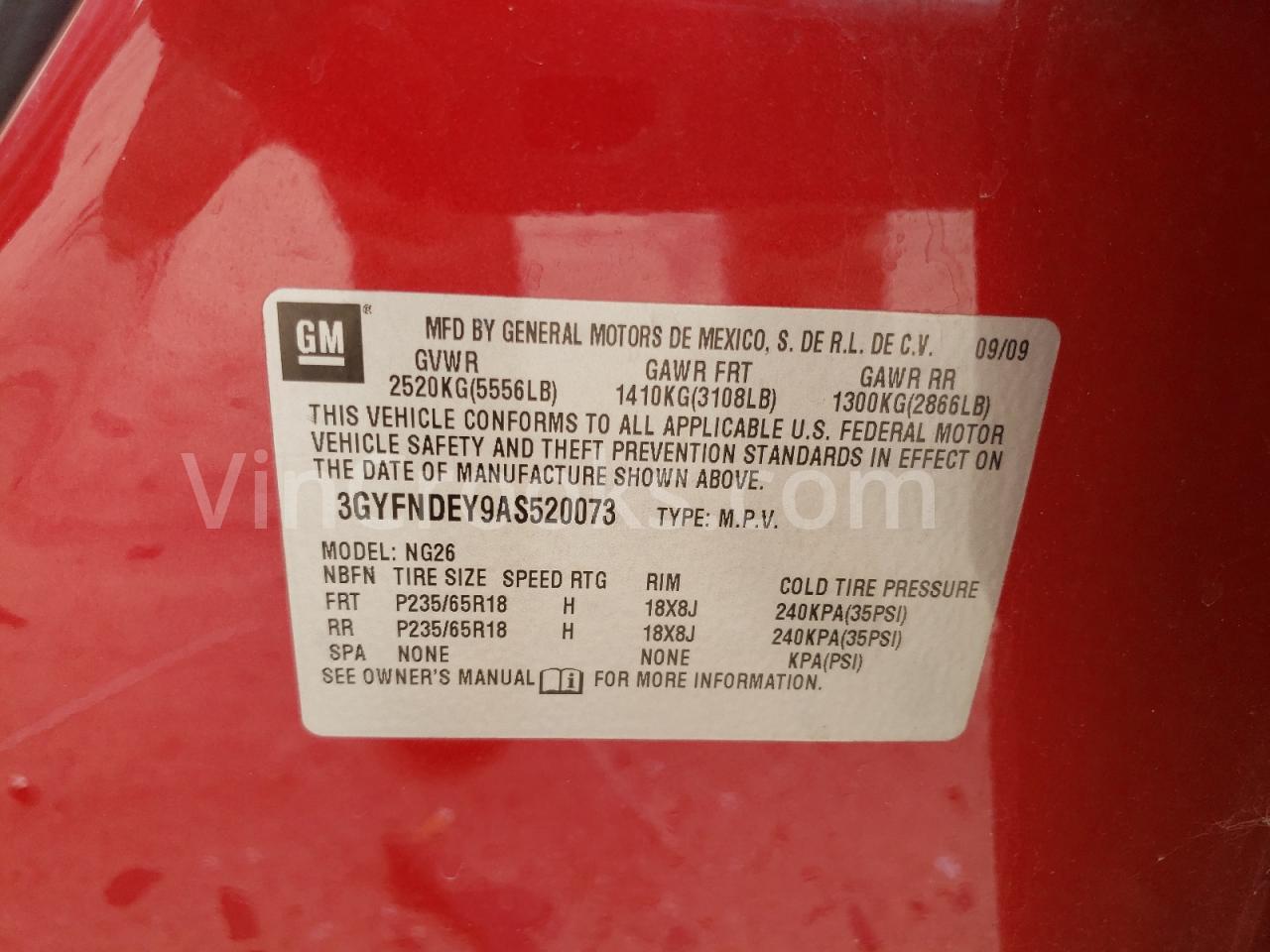 3GYFNDEY9AS520073