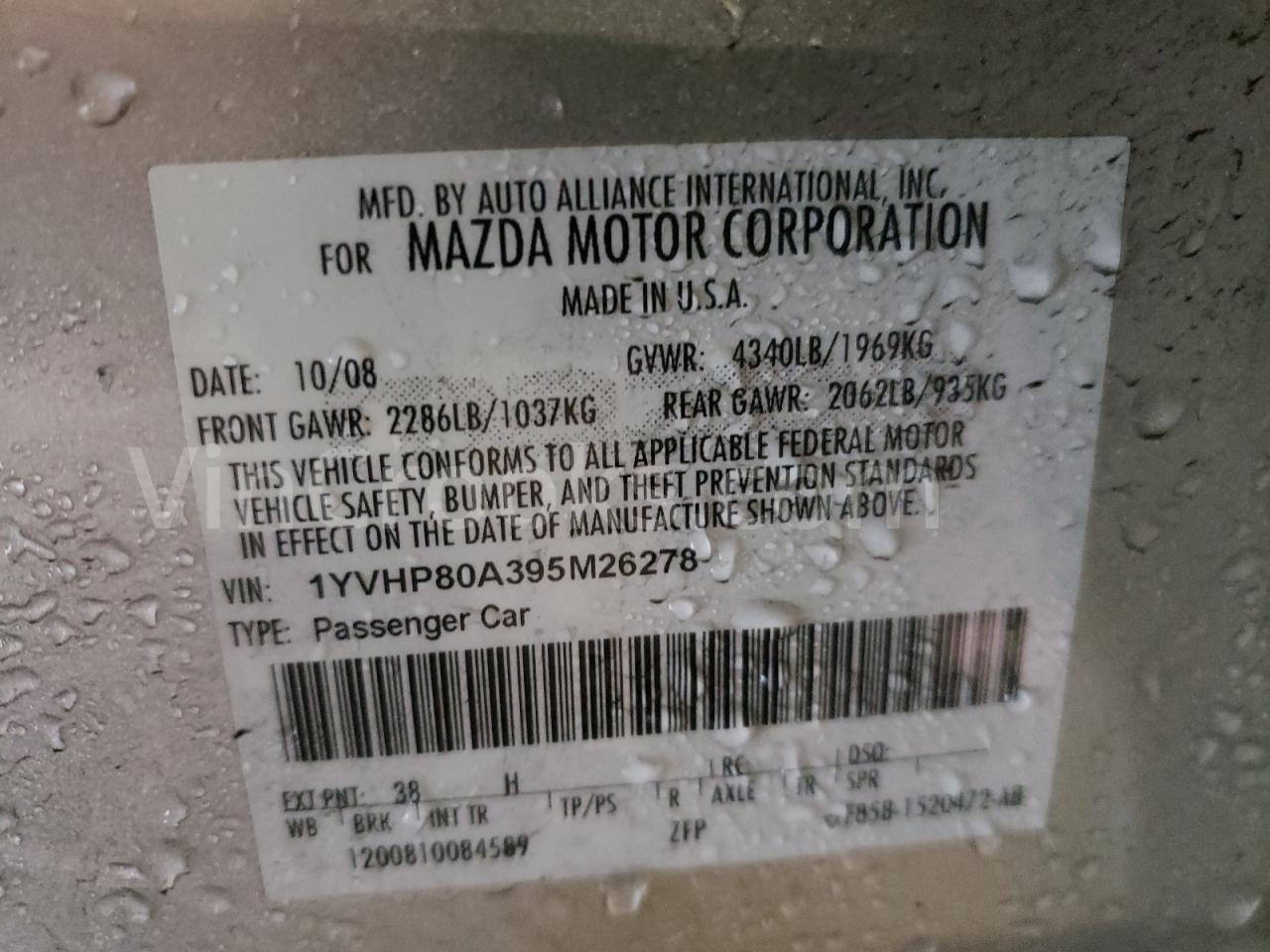 1YVHP80A395M26278