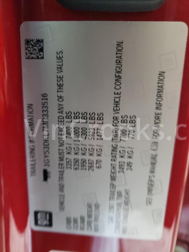 1GYS3DKL7MR333516