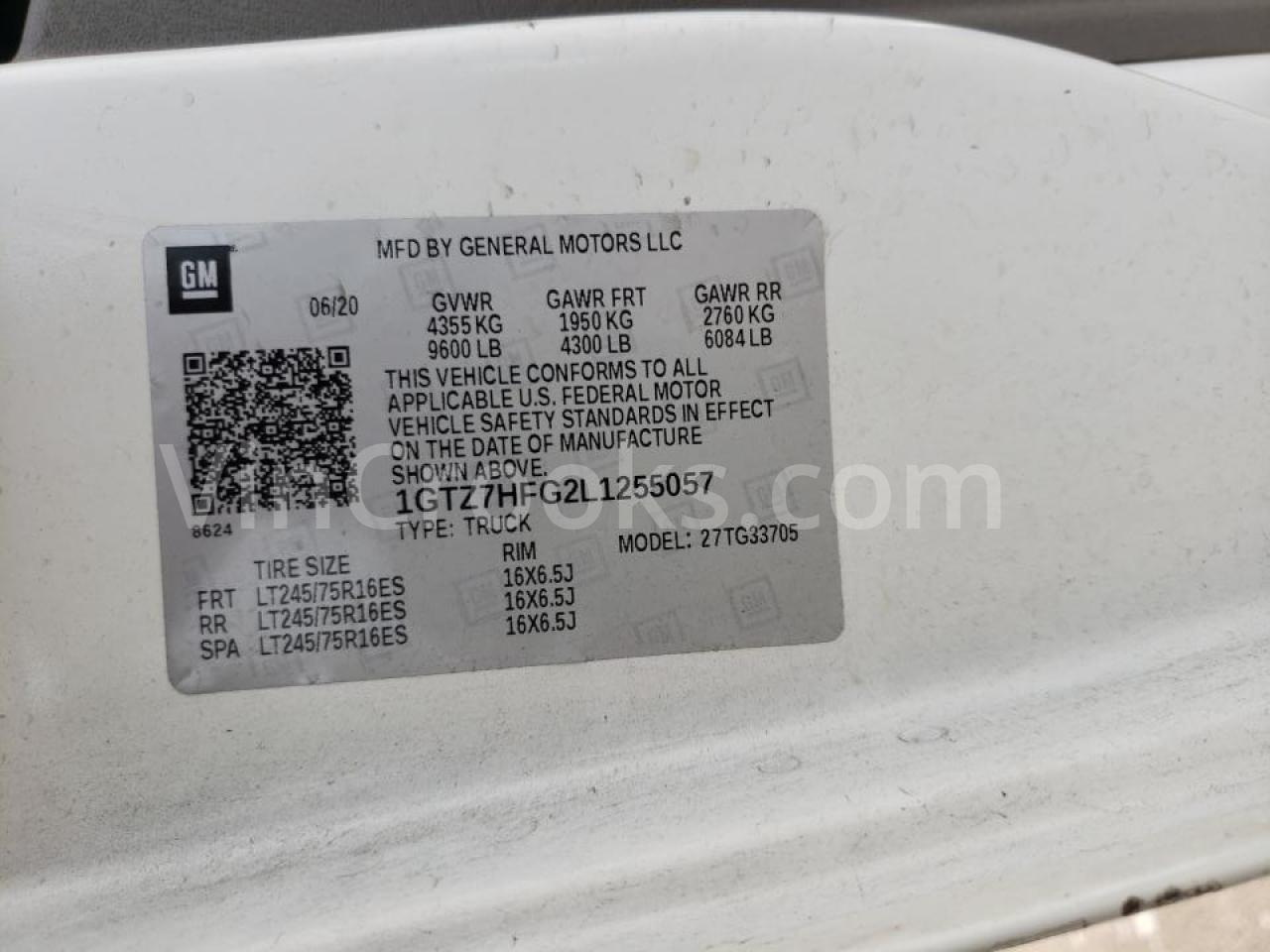 1GTZ7HFG2L1255057
