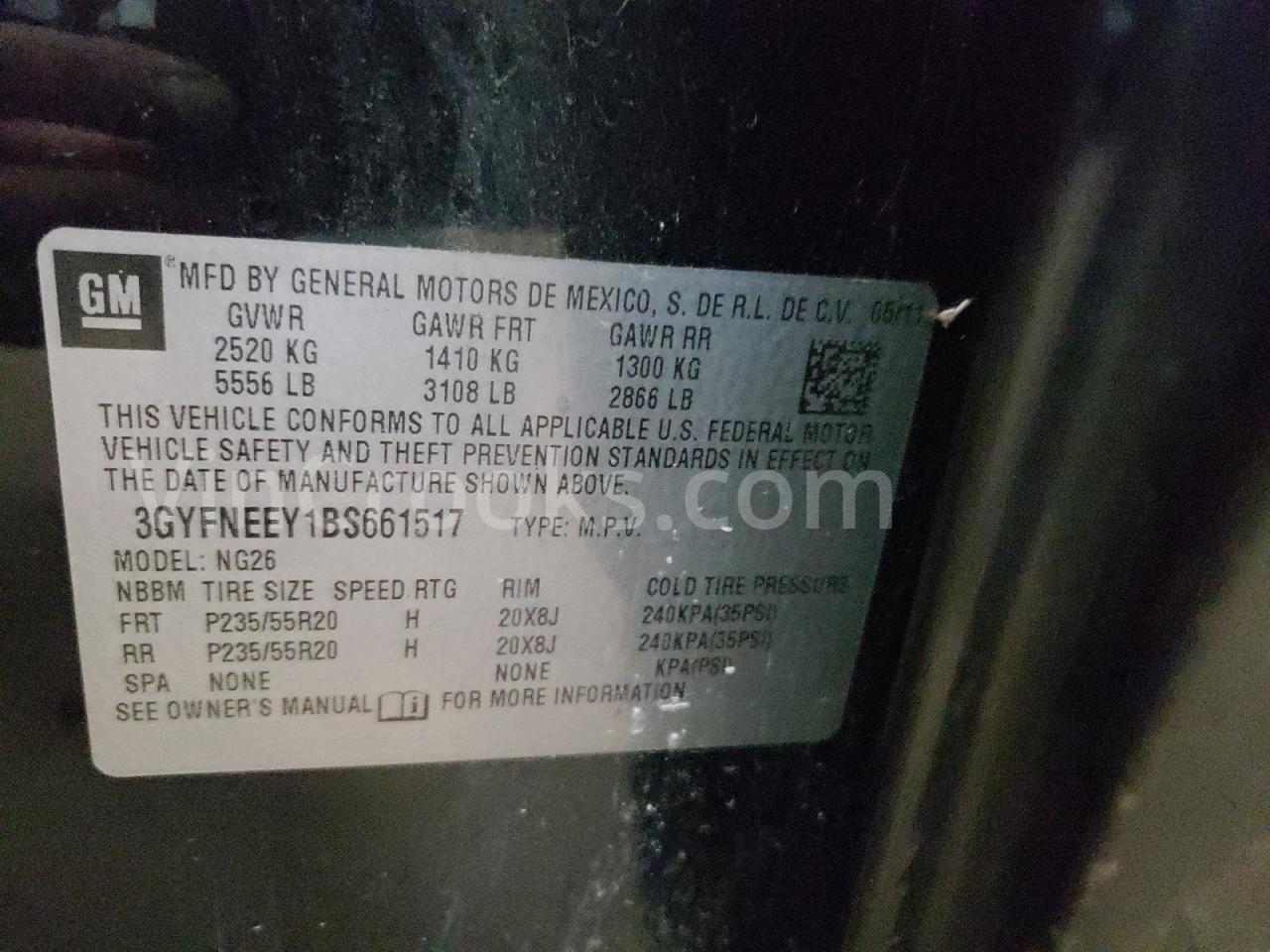 3GYFNEEY1BS661517