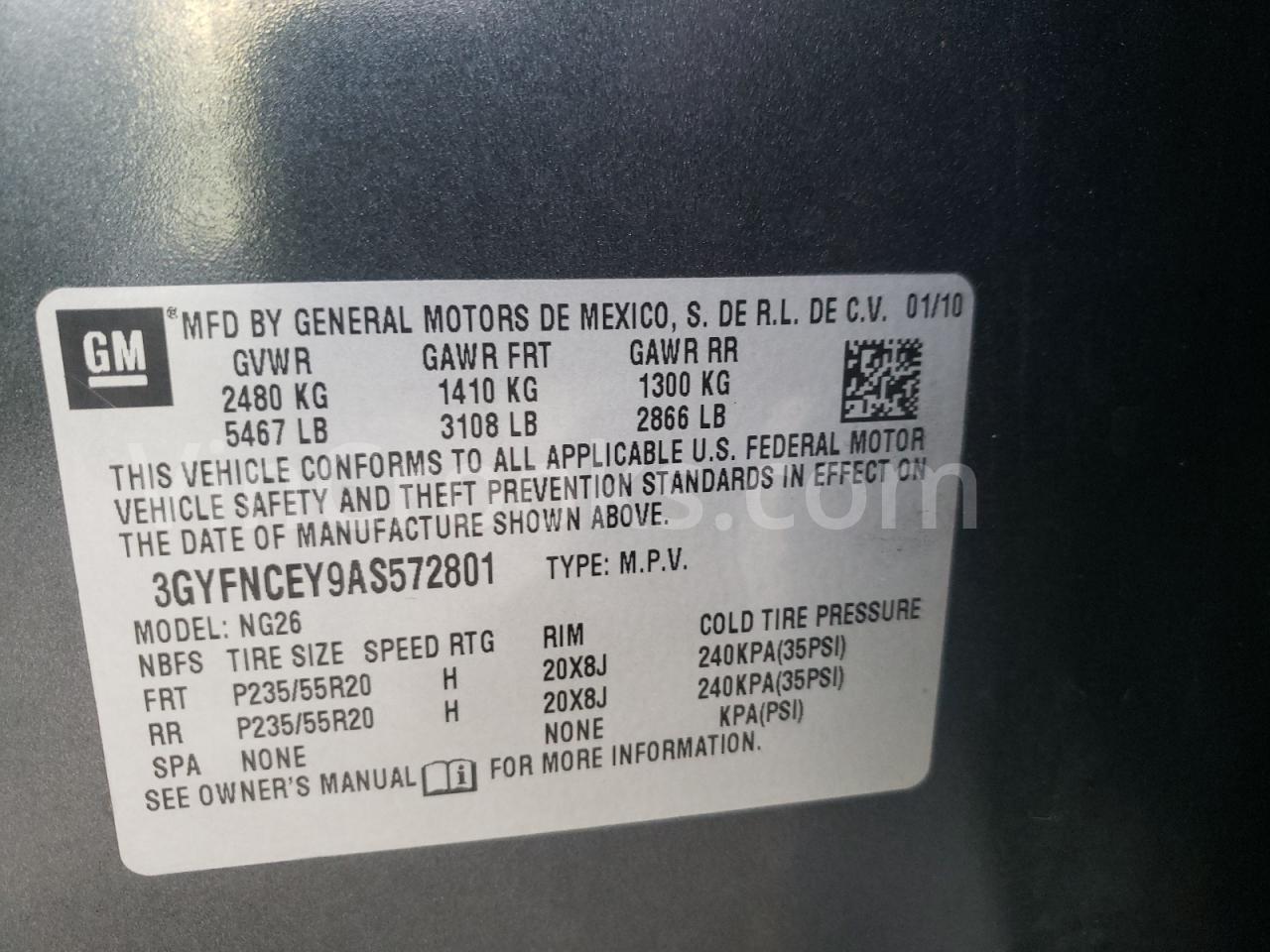 3GYFNCEY9AS572801