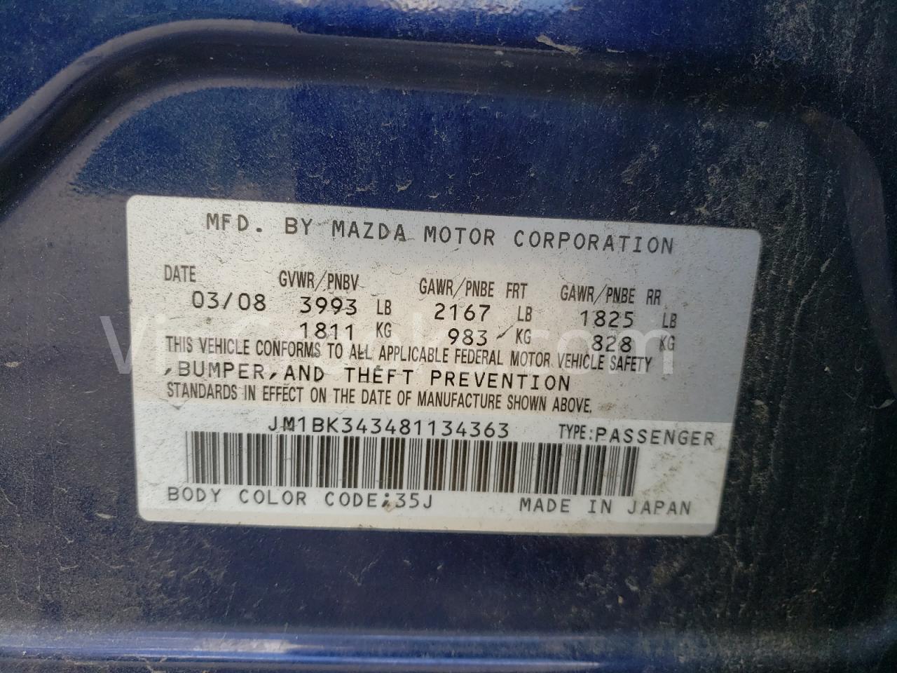JM1BK343481134363