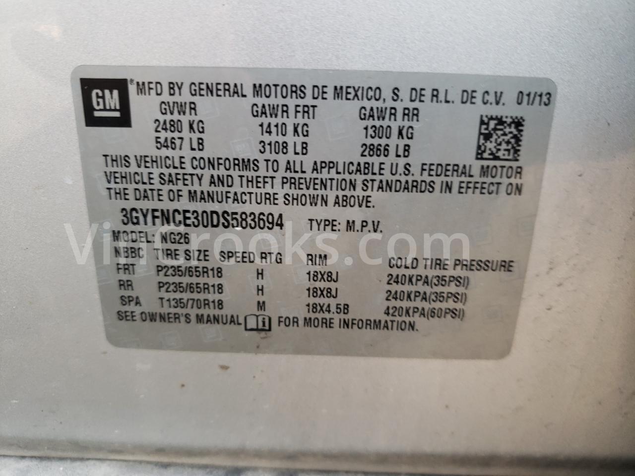 3GYFNCE30DS583694