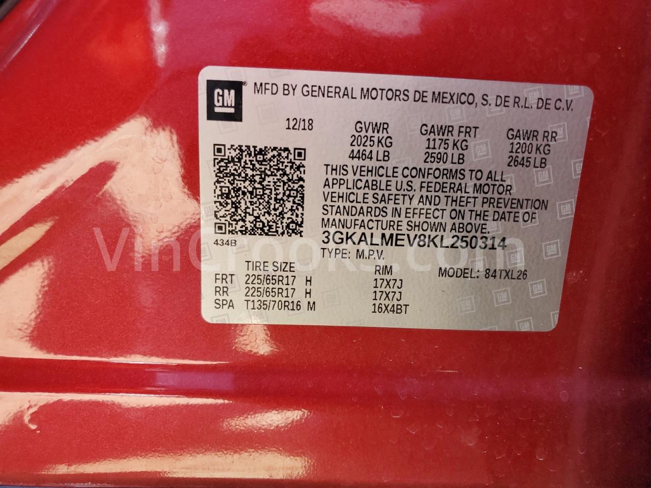 3GKALMEV8KL250314