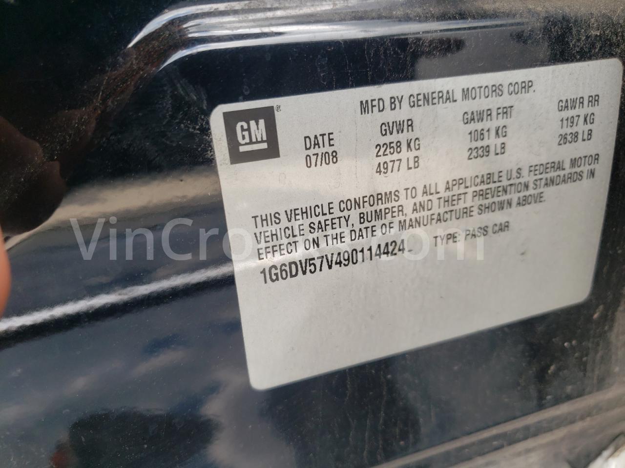 1G6DV57V490114424