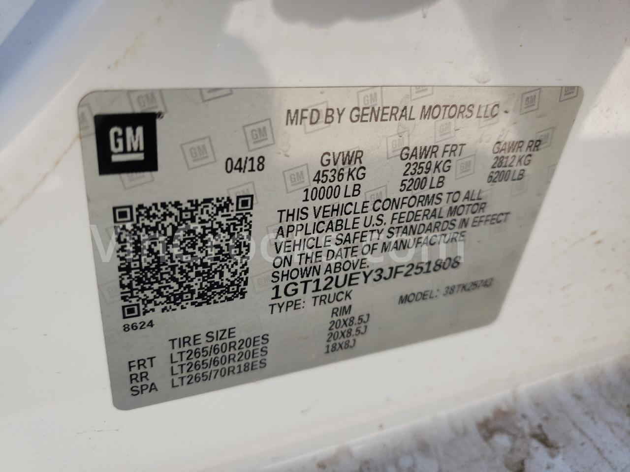 1GT12UEY3JF251808
