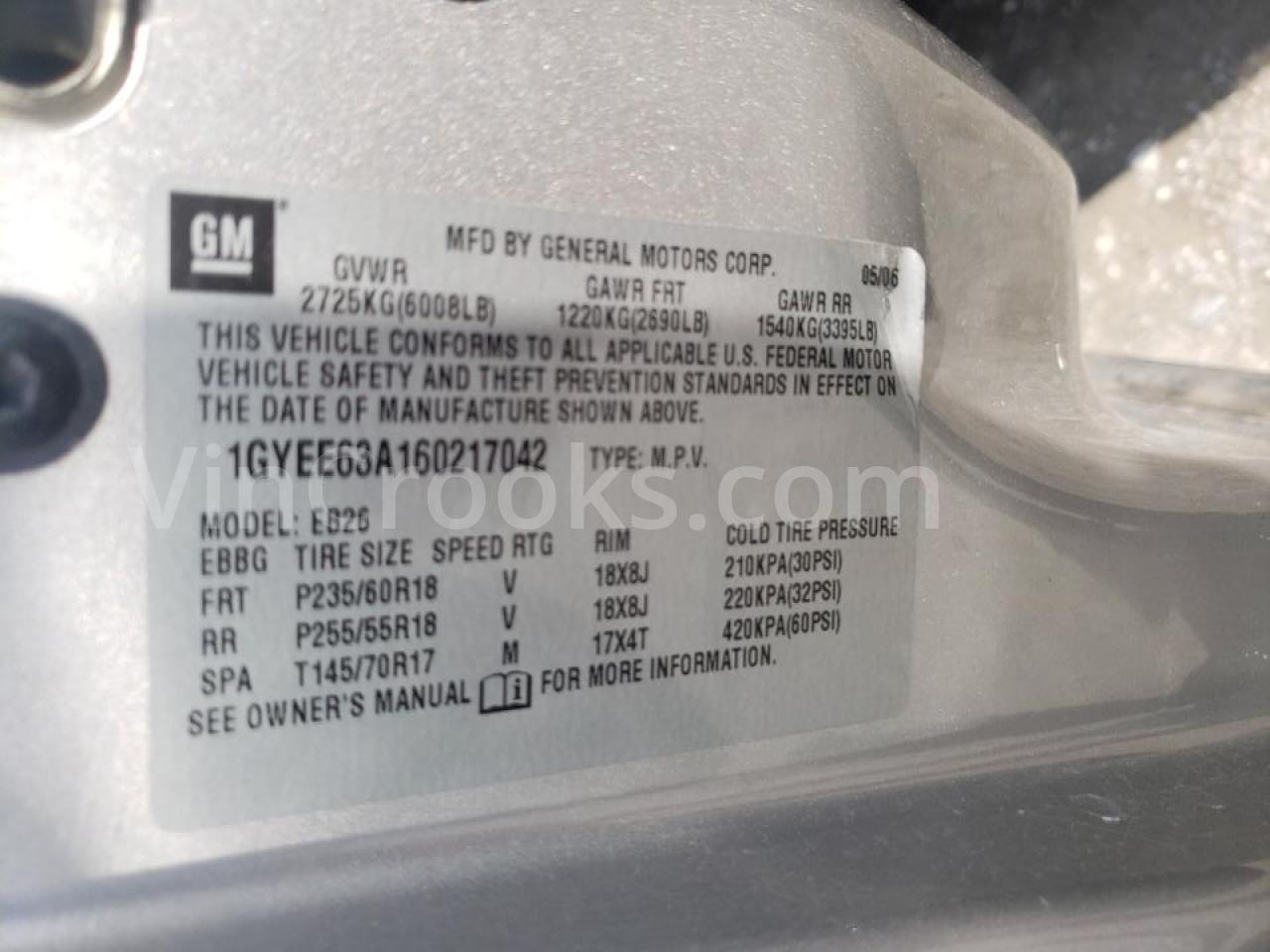 1GYEE63A160217042