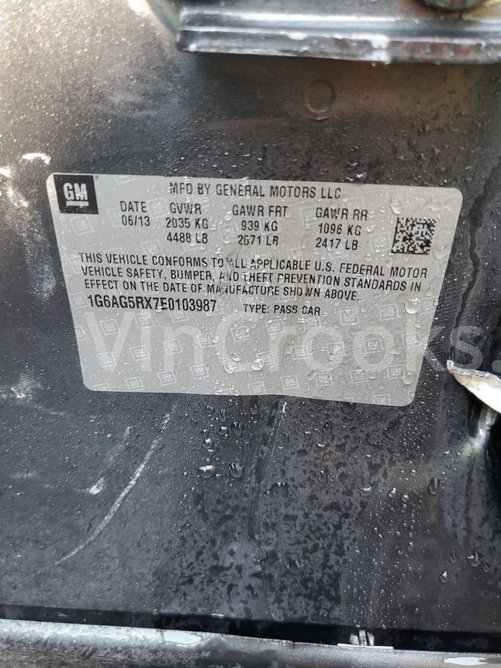 1G6AG5RX7E0103987