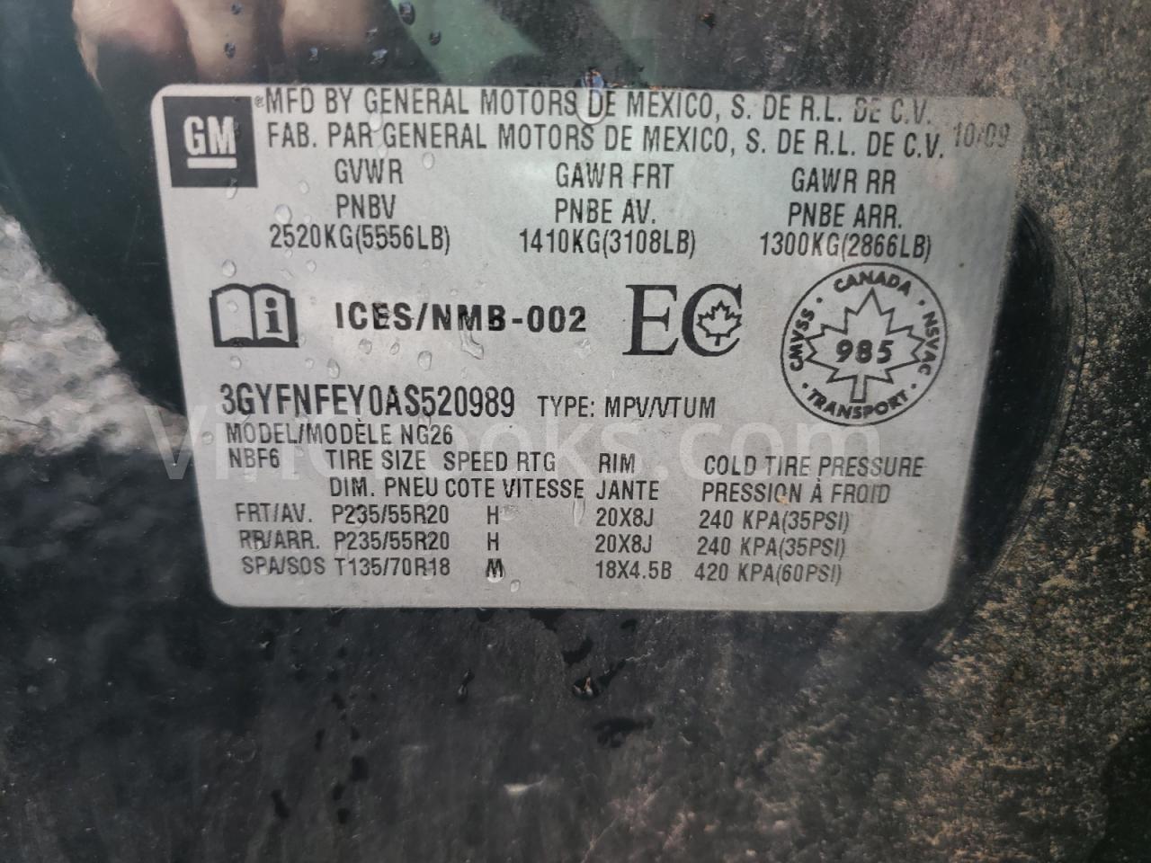 3GYFNFEY0AS520989