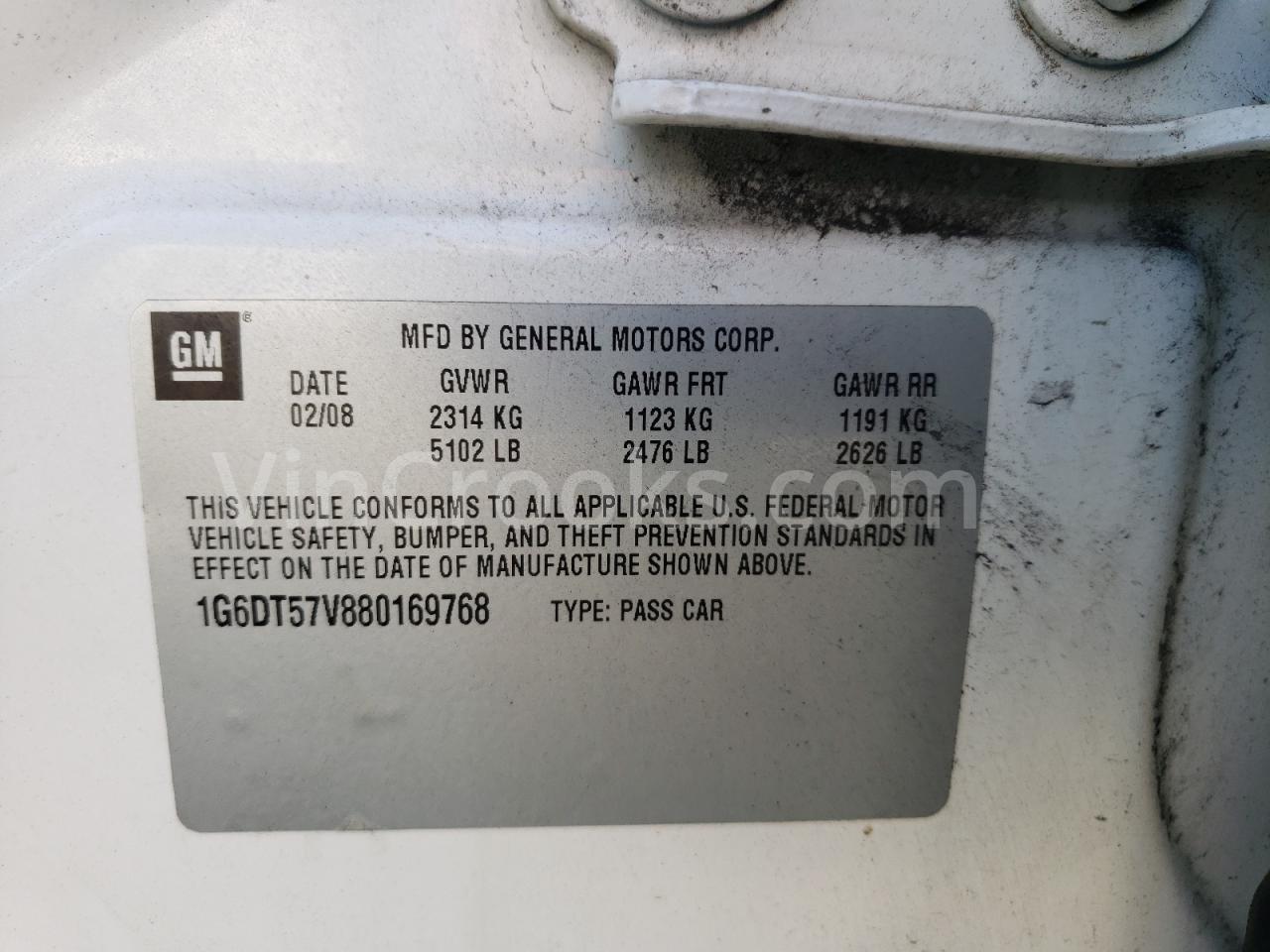 1G6DT57V880169768