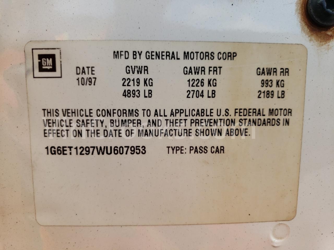 1G6ET1297WU607953