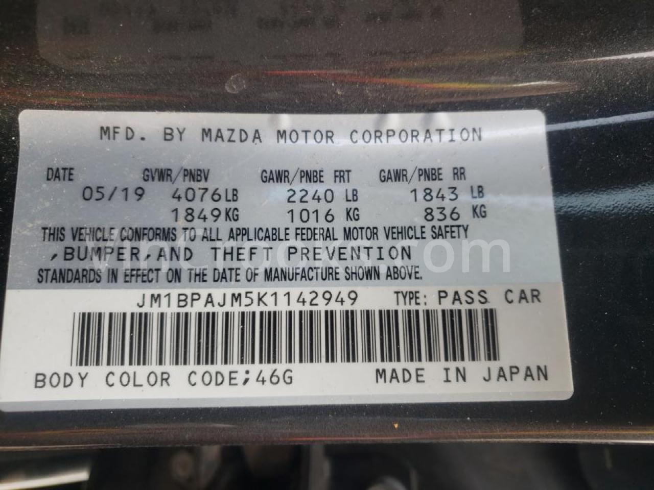 JM1BPAJM5K1142949