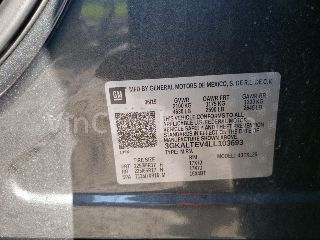 3GKALTEV4LL103693