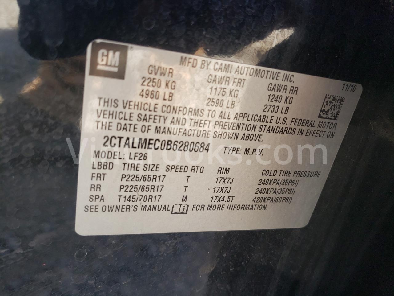 2CTALMEC0B6280684