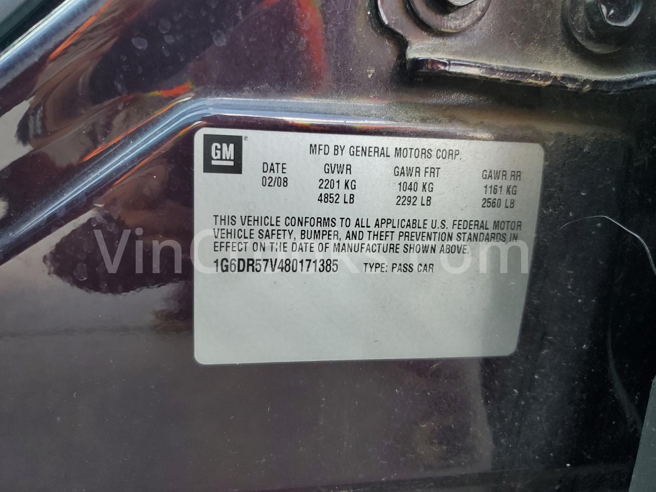 1G6DR57V480171385