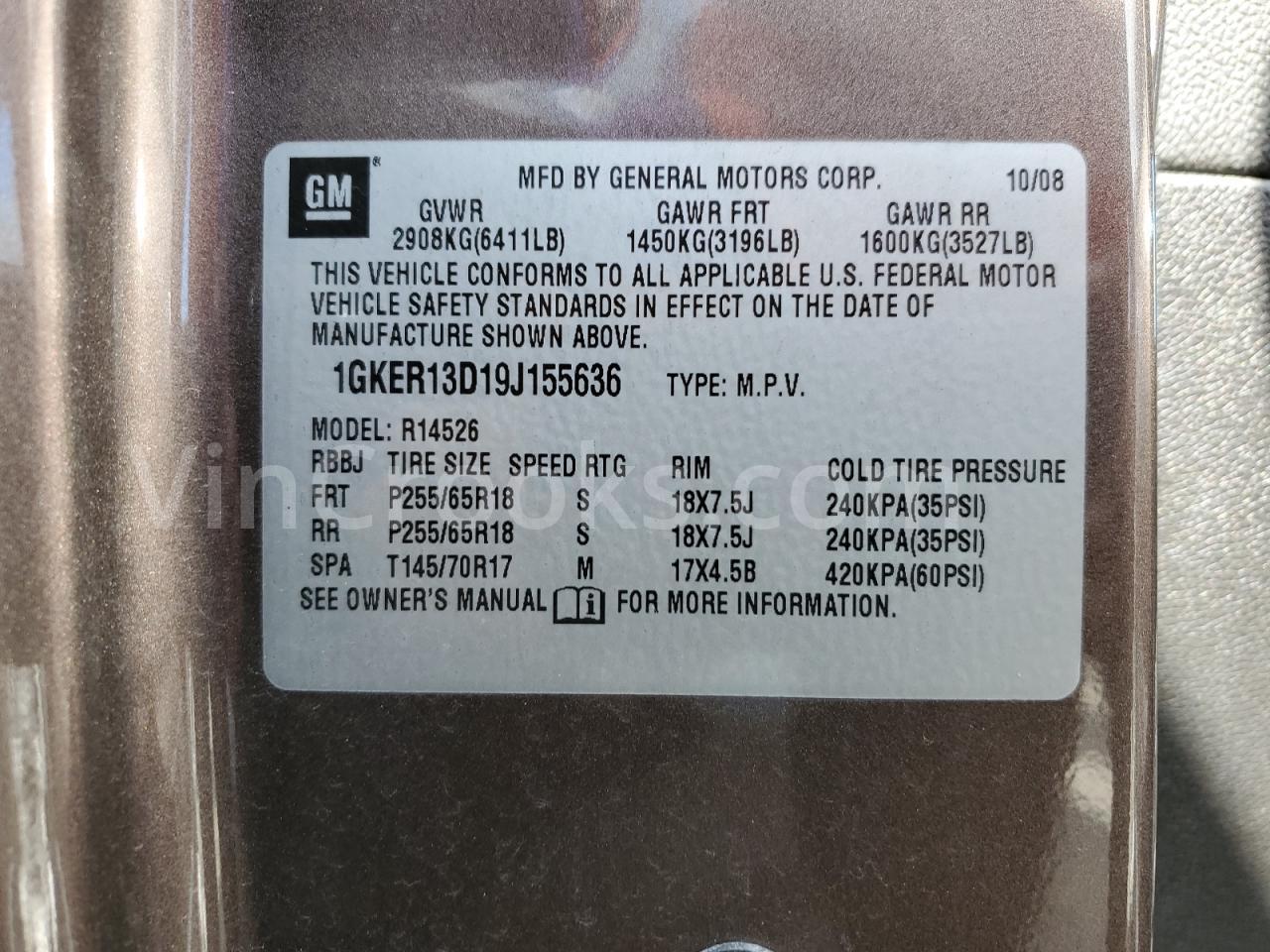 1GKER13D19J155636