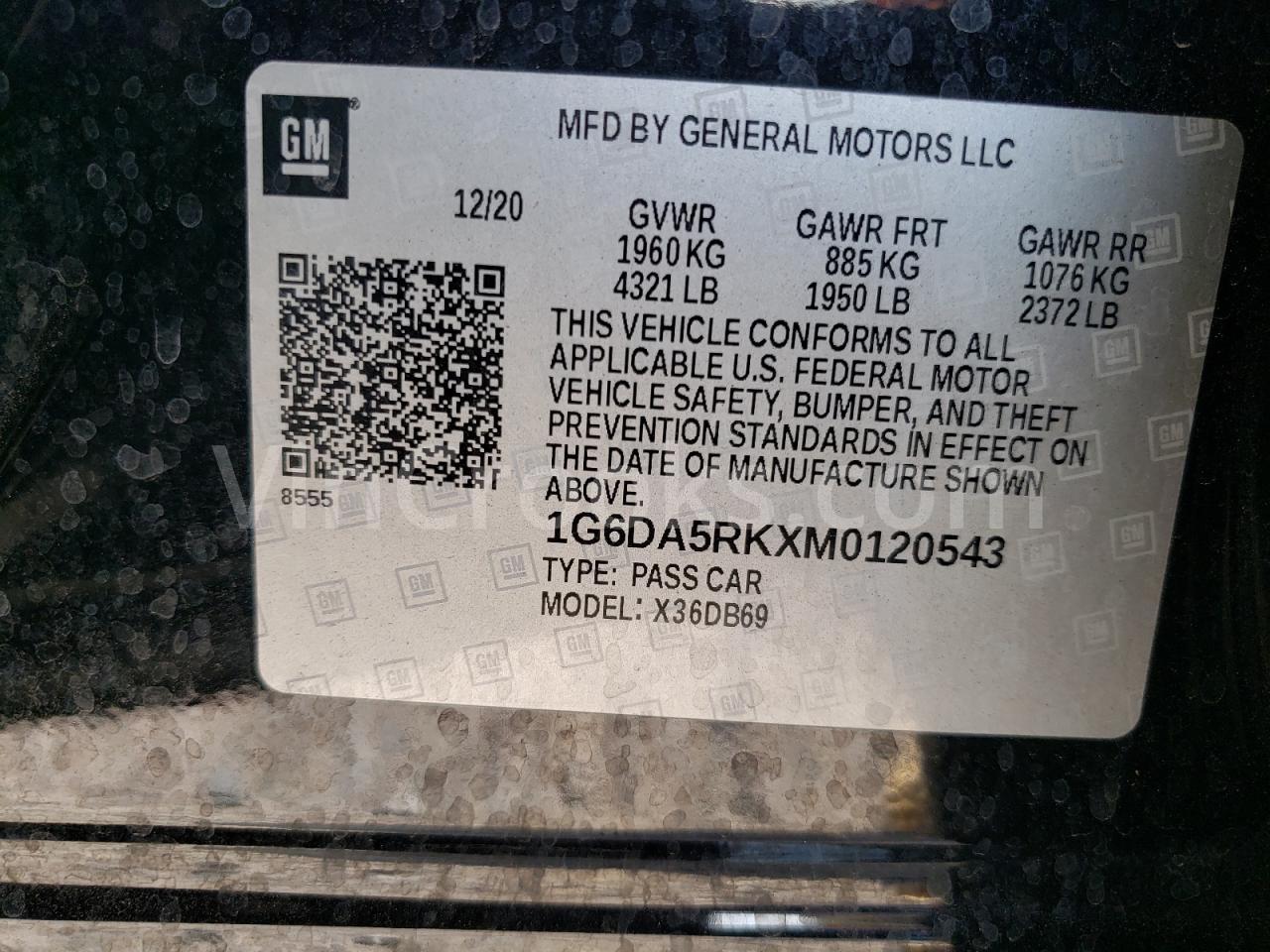1G6DA5RKXM0120543