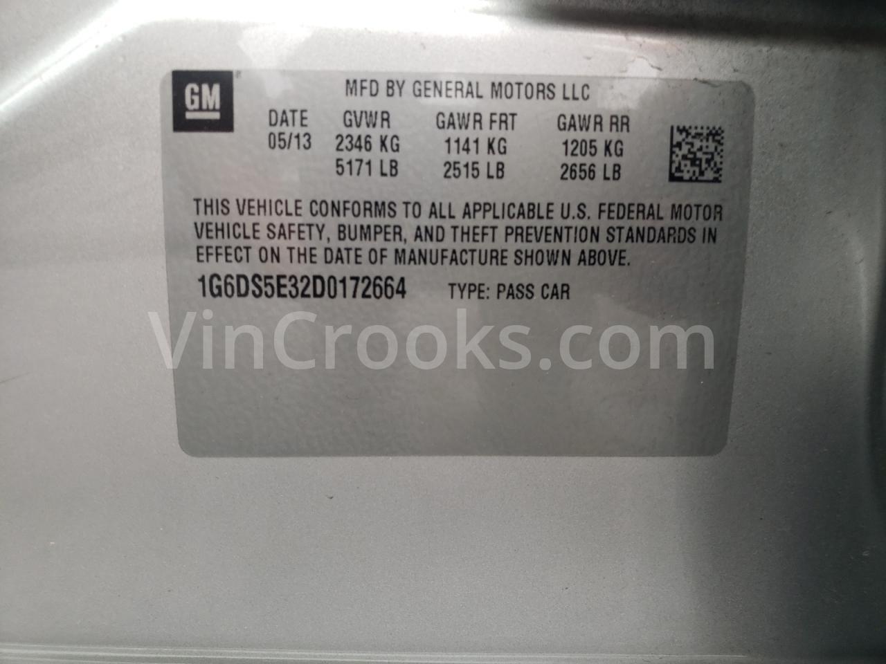 1G6DS5E32D0172664