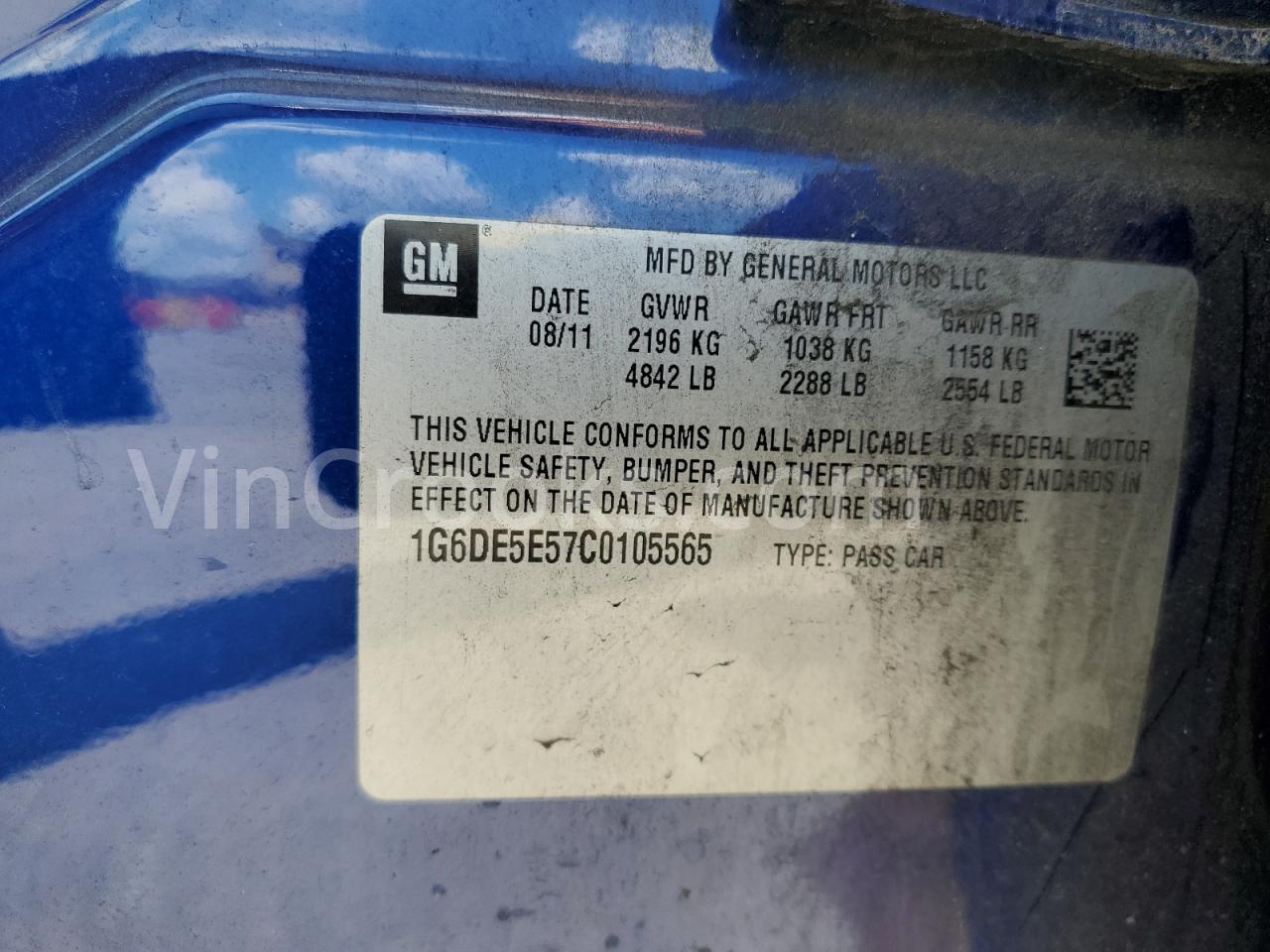 1G6DE5E57C0105565