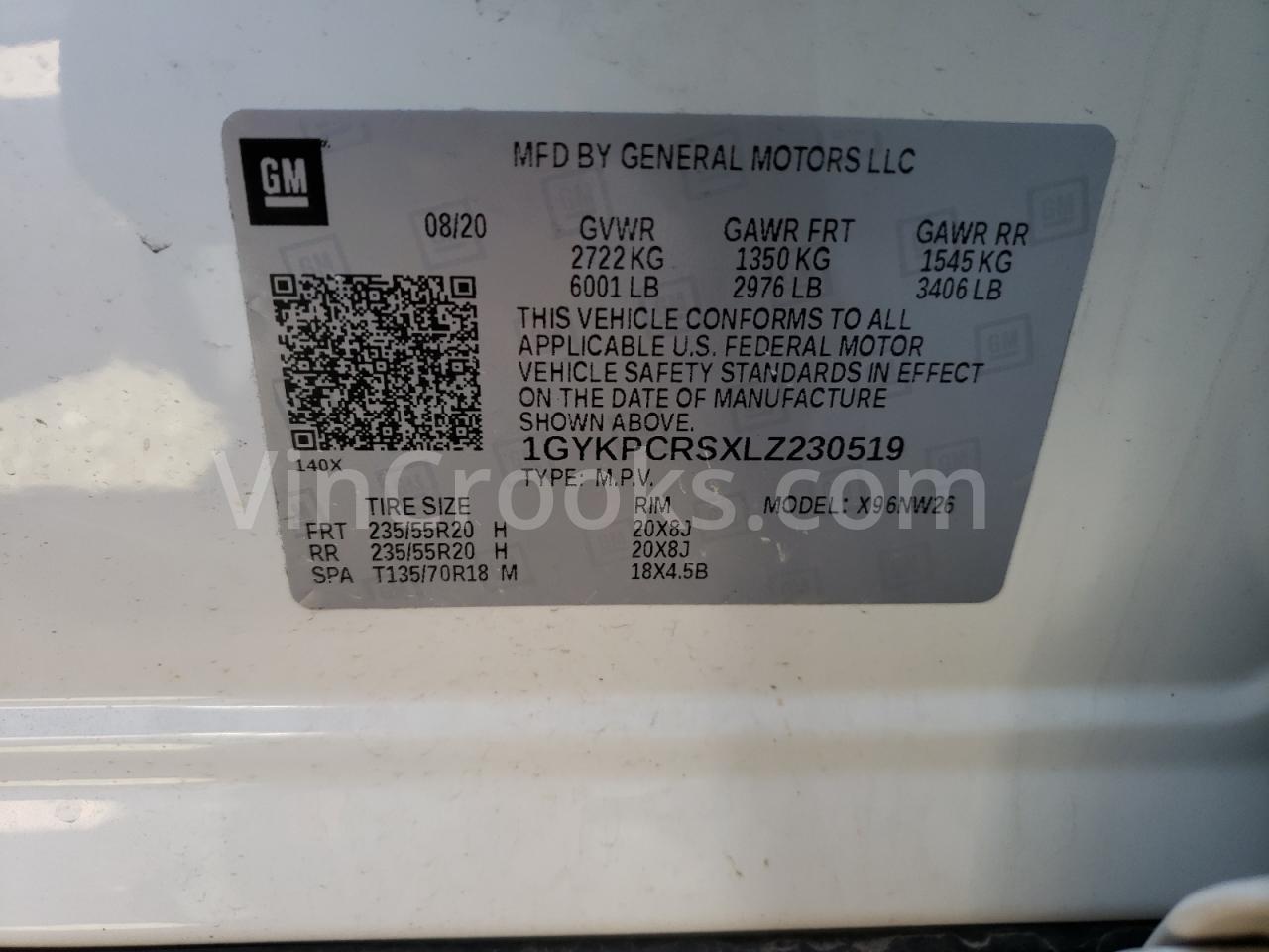 1GYKPCRSXLZ230519