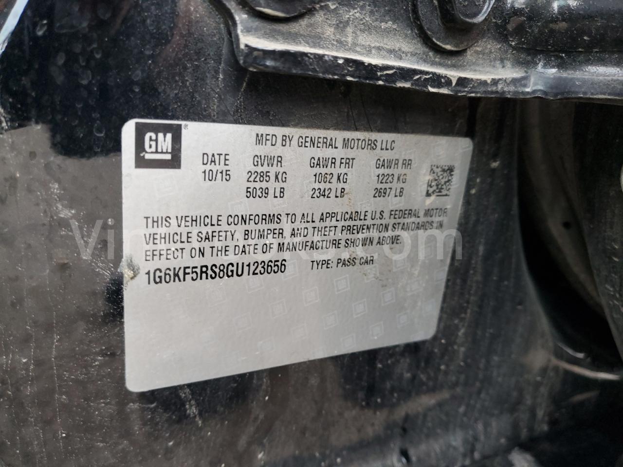 1G6KF5RS8GU123656