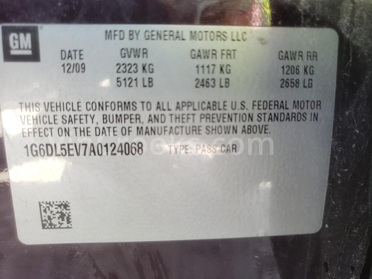 1G6DL5EV7A0124068