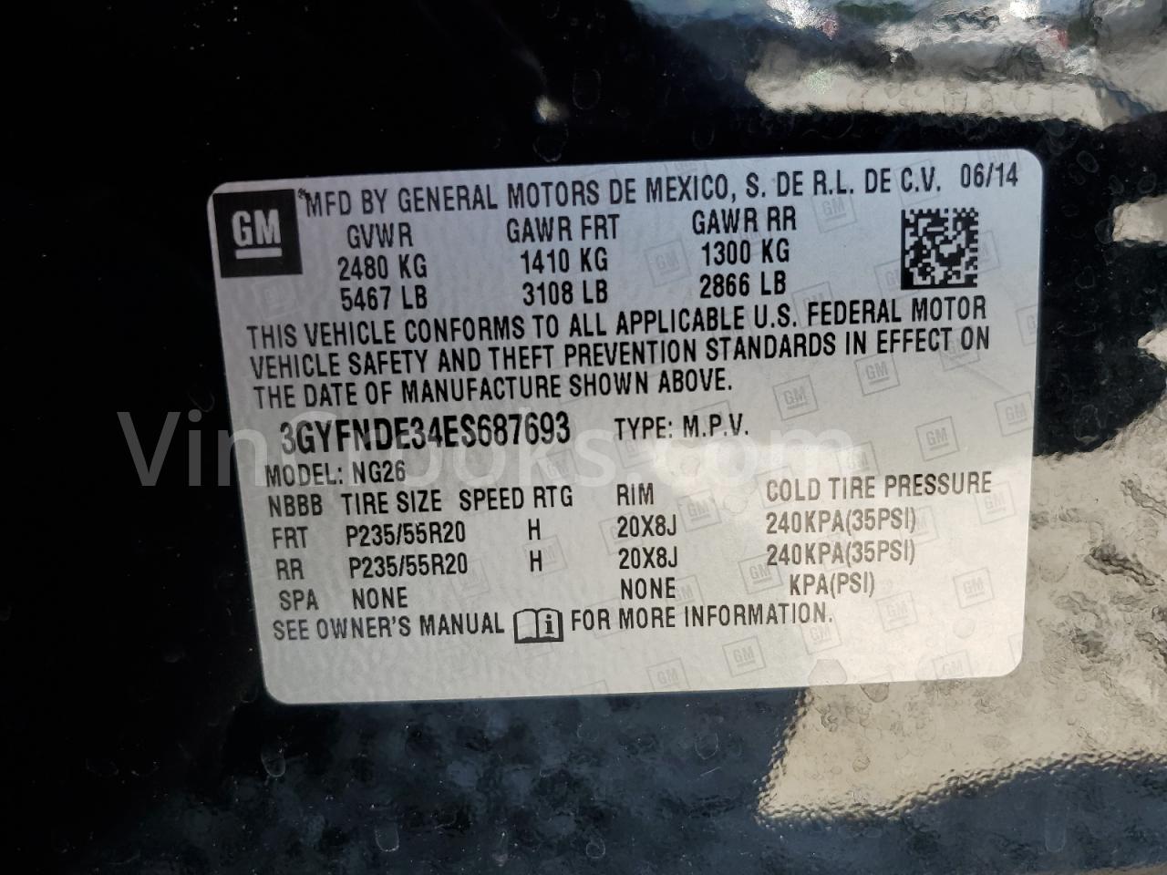 3GYFNDE34ES687693