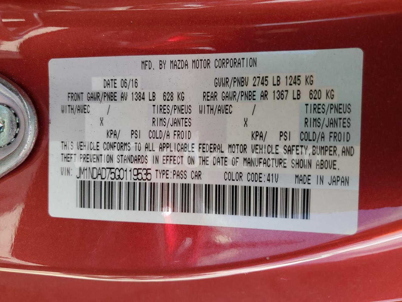 JM1NDAD75G0119535